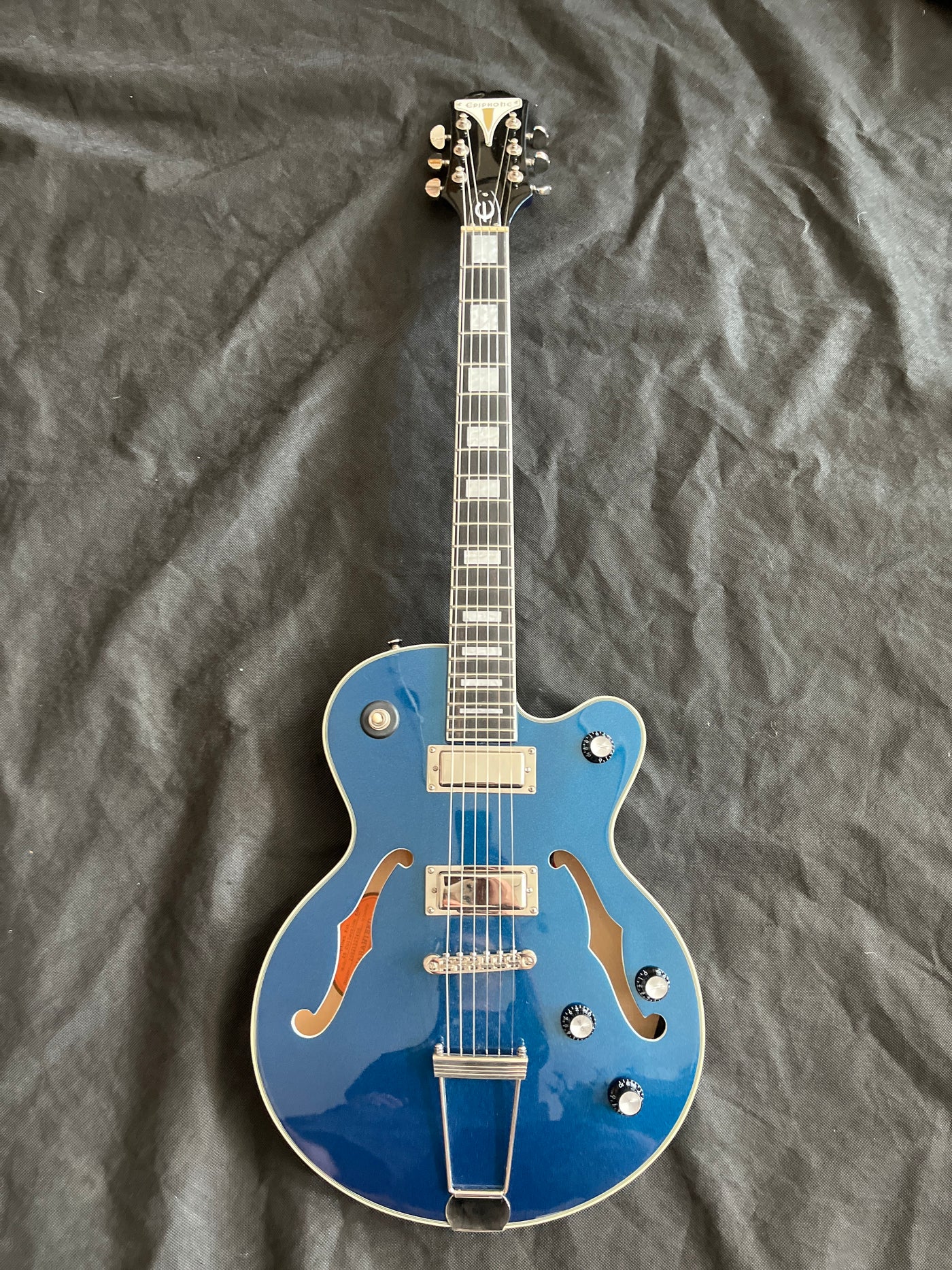 Uptown Kat ES Semi-acoustic, Blue, Used - GG53B