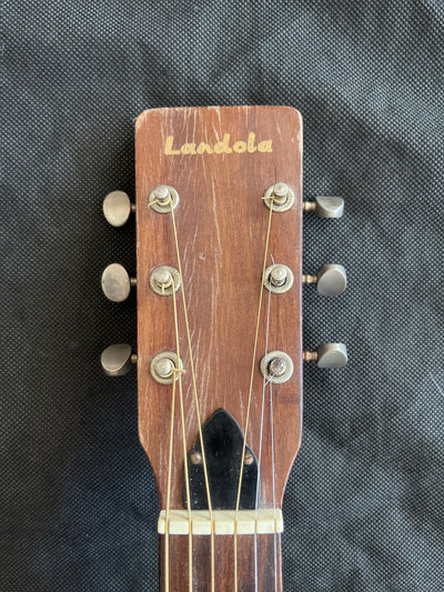 Vintage 70s Acoustic Guitar (F-71), Made in Finland, Used - GG43