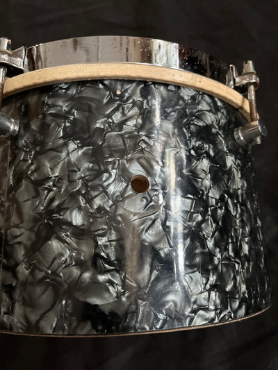 Tom tom Drum, Vintage 50s/ 60s, Black Diamond Pearl, Used