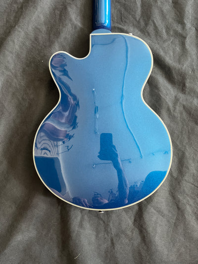 Uptown Kat ES Semi-acoustic, Blue, Used - GG53B