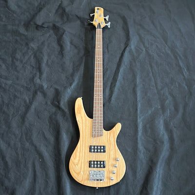 Soundgear SRX350 Active Electric Bass Guitar, Natural, Used - FF11A