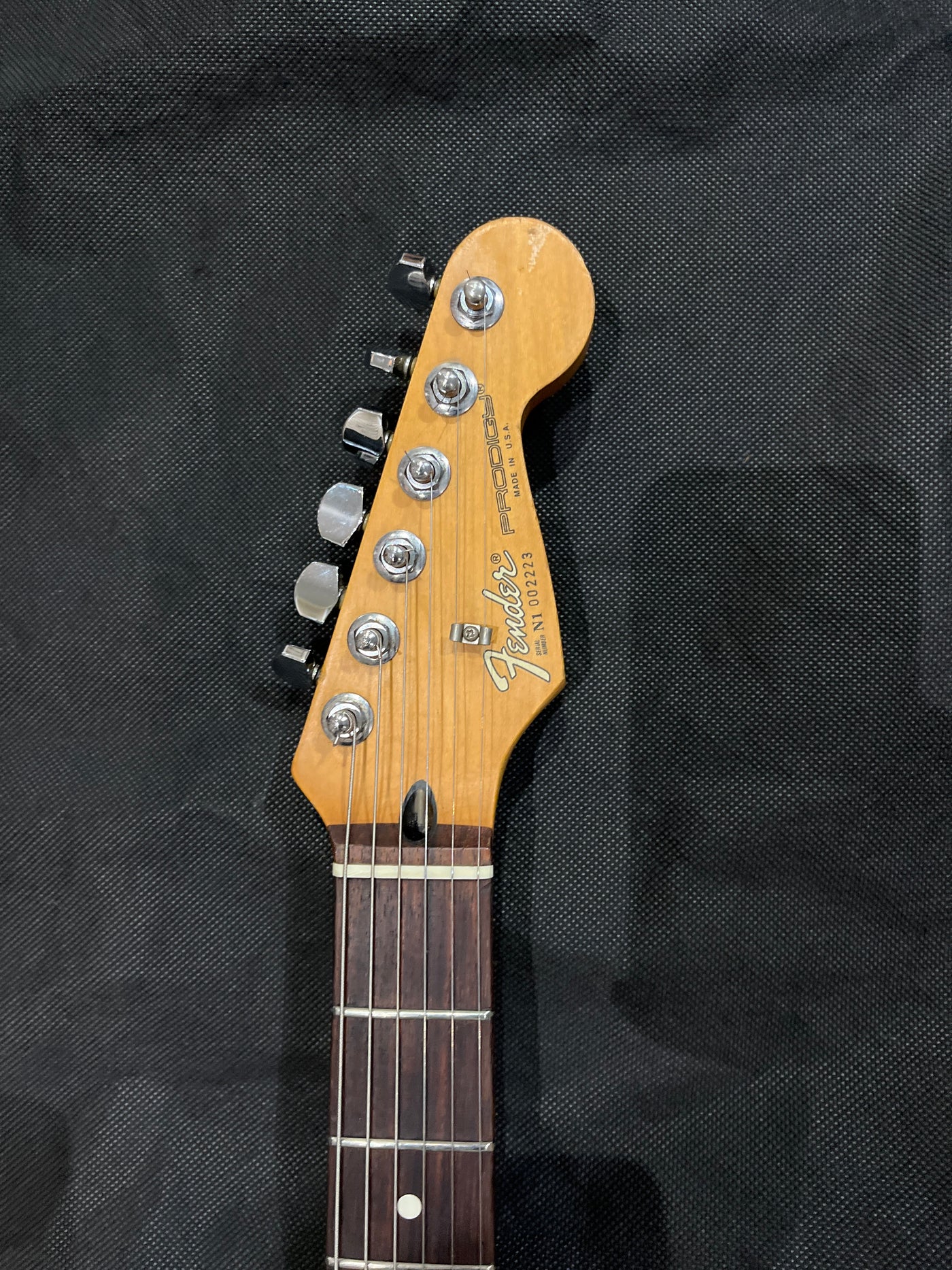 1991 Prodigy Stratocaster, Black, used - FF80