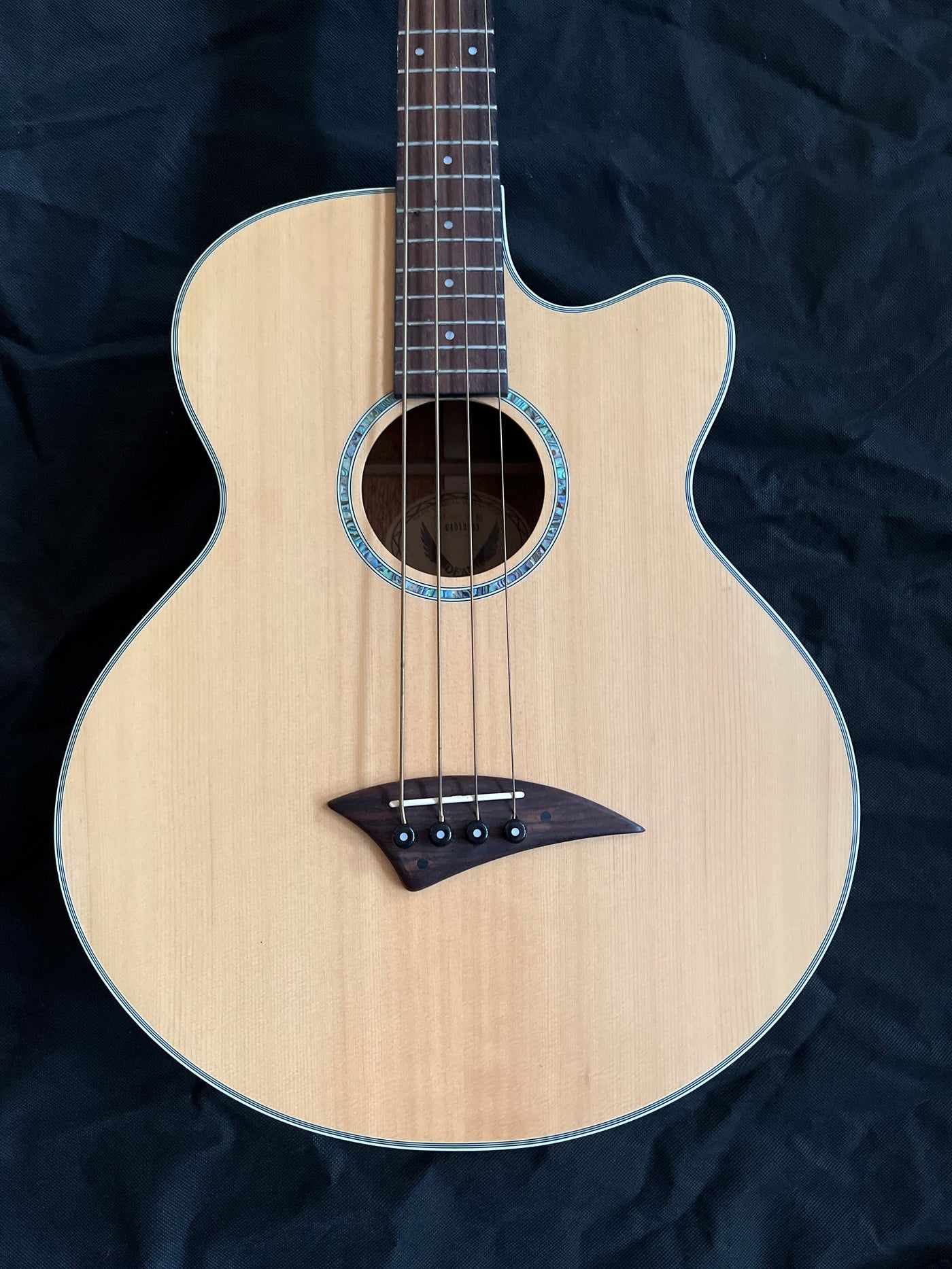 Performer CE Electro-Acoustic Bass Guitar & Gig Bag, Used - HH01C