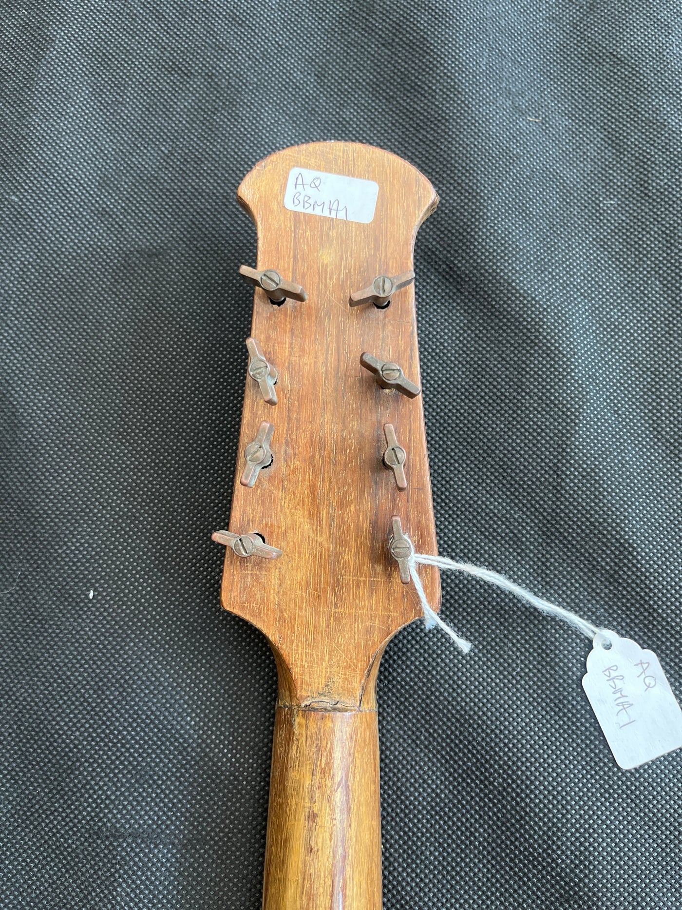 Bowl Back Mandolin, Richter Patent Tuners, Used - AQ BBMA1