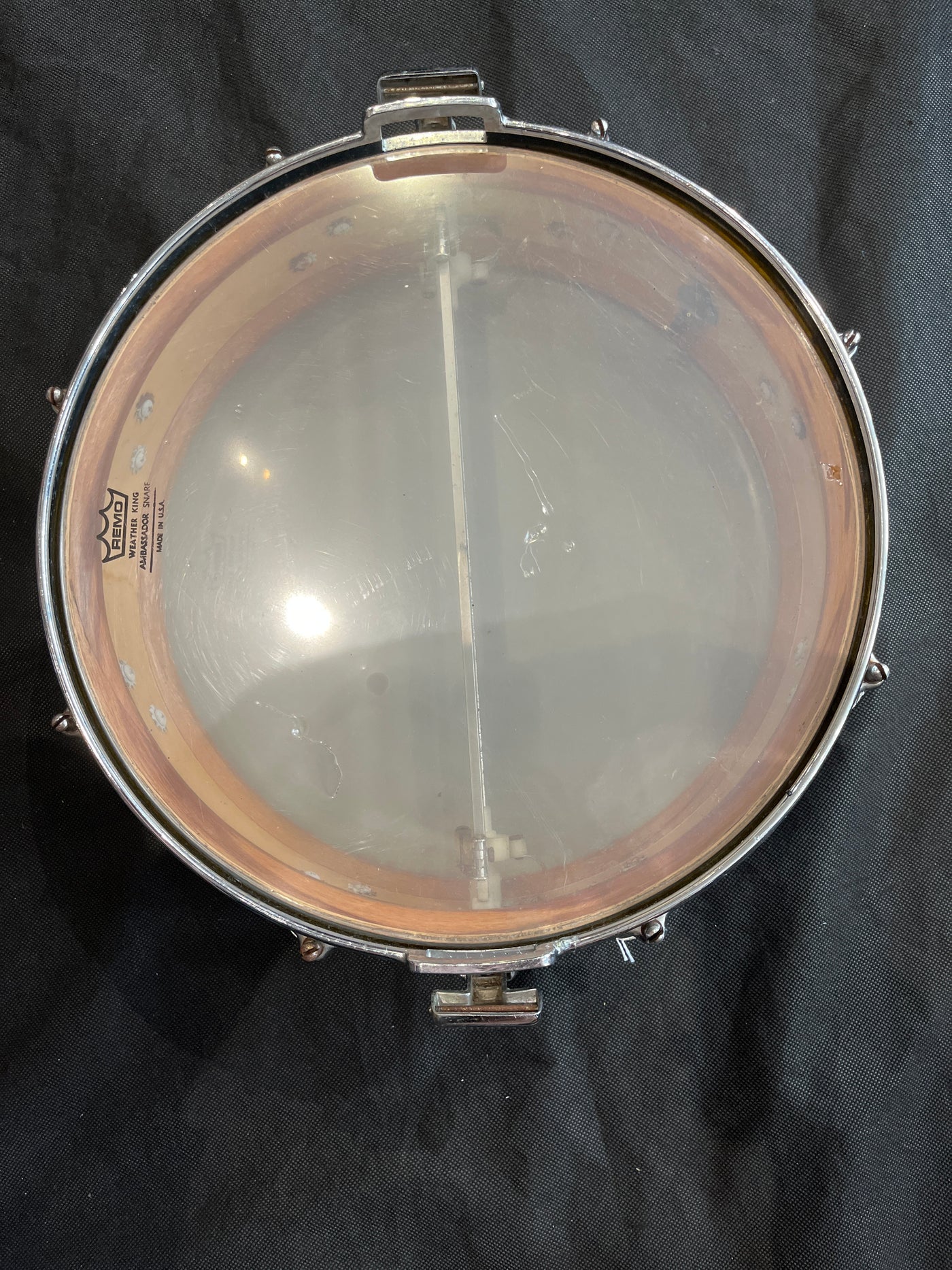 Royal Ace Snare Drum, Vintage 50s/ 60s, Black Diamond Pearl, Used
