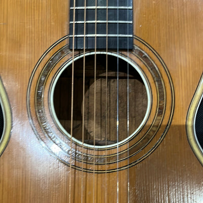 PRE-WWII Parlour Guitar & Hard Case, Used