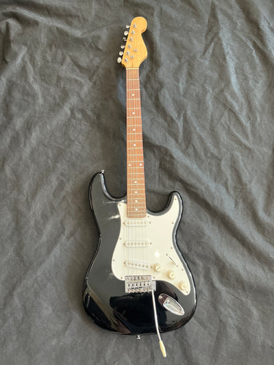 ST Type Electric Guitar, Black, Used