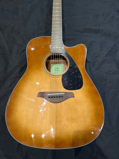 FGX800C Electro Acoustic Guitar, sandburst, Used - GG04A