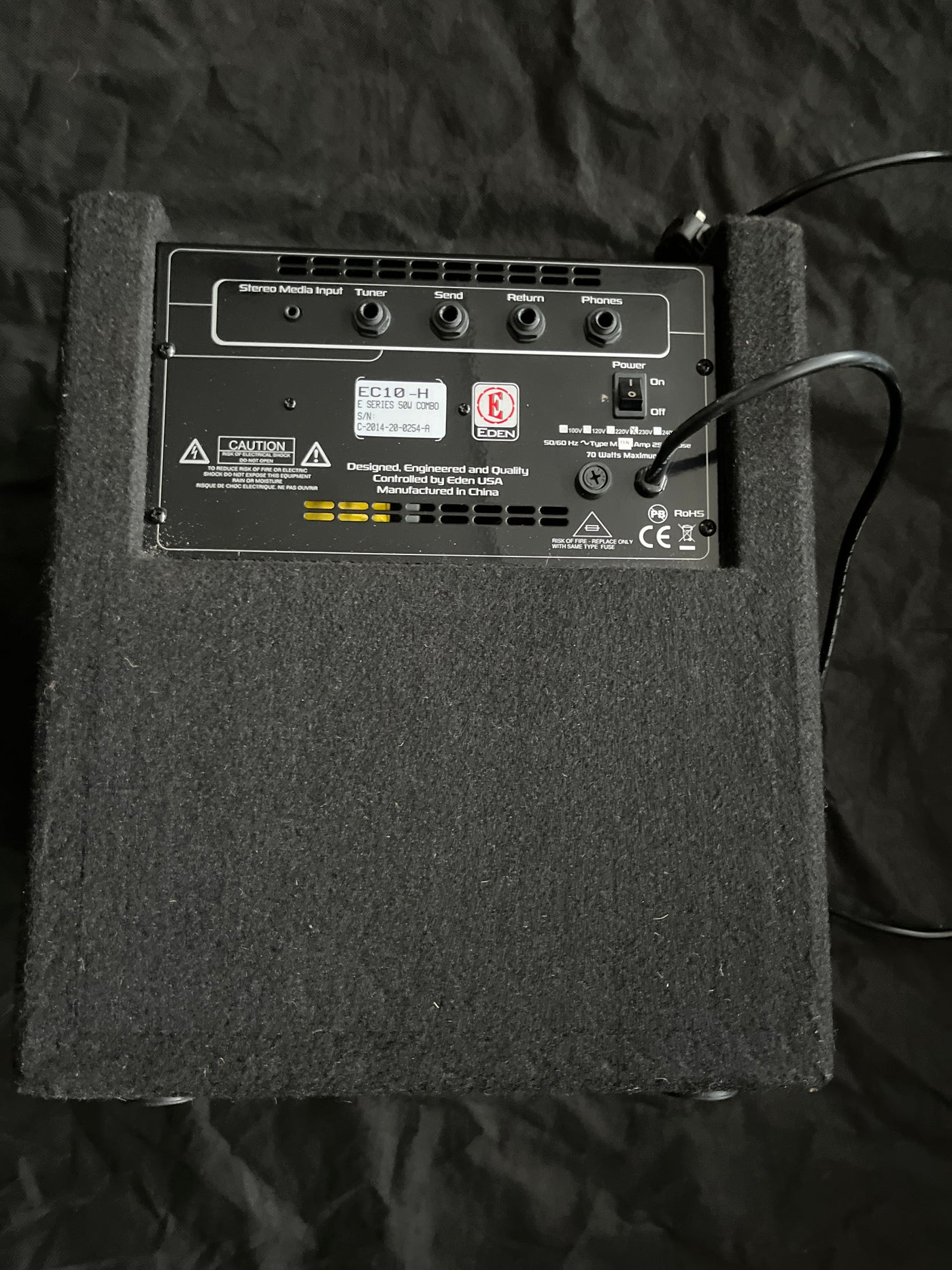 EC10 50 watt 1x10" Bass Combo, Used - HH11B