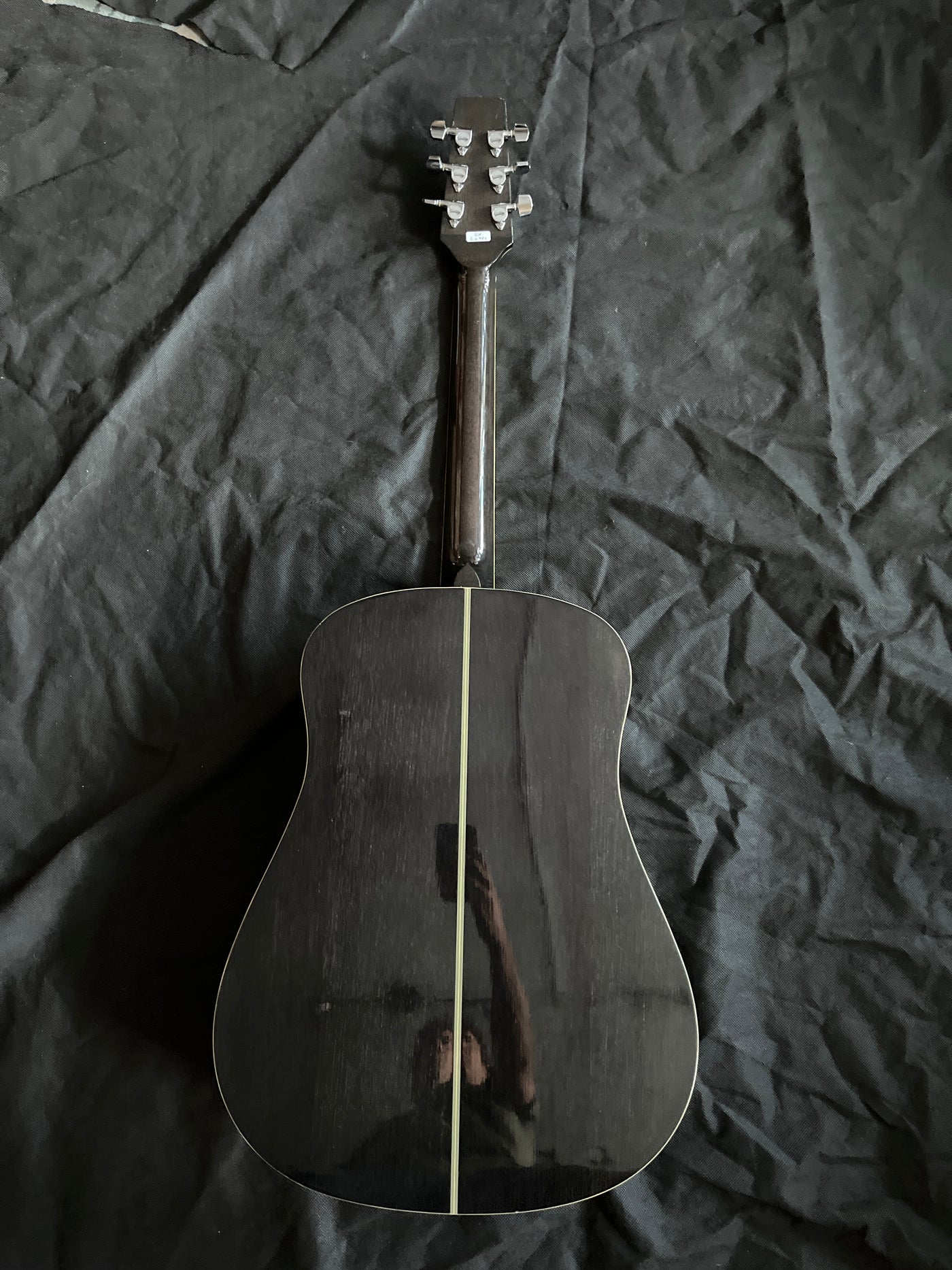 VS-33 Acoustic Guitar, Trans Black, Used - GG95C