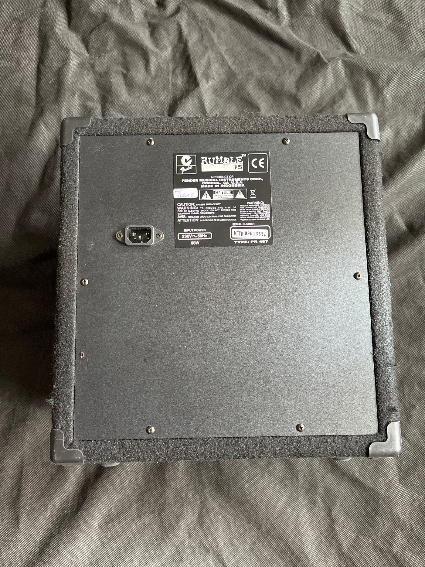 Rumble 15 - 15w Bass Combo, Used