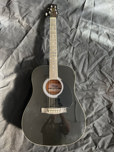 SW201 Acoustic Guitar, Black, Used