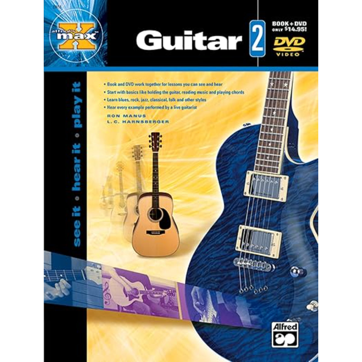 Alfred's Max Guitar Book 2 & DVD