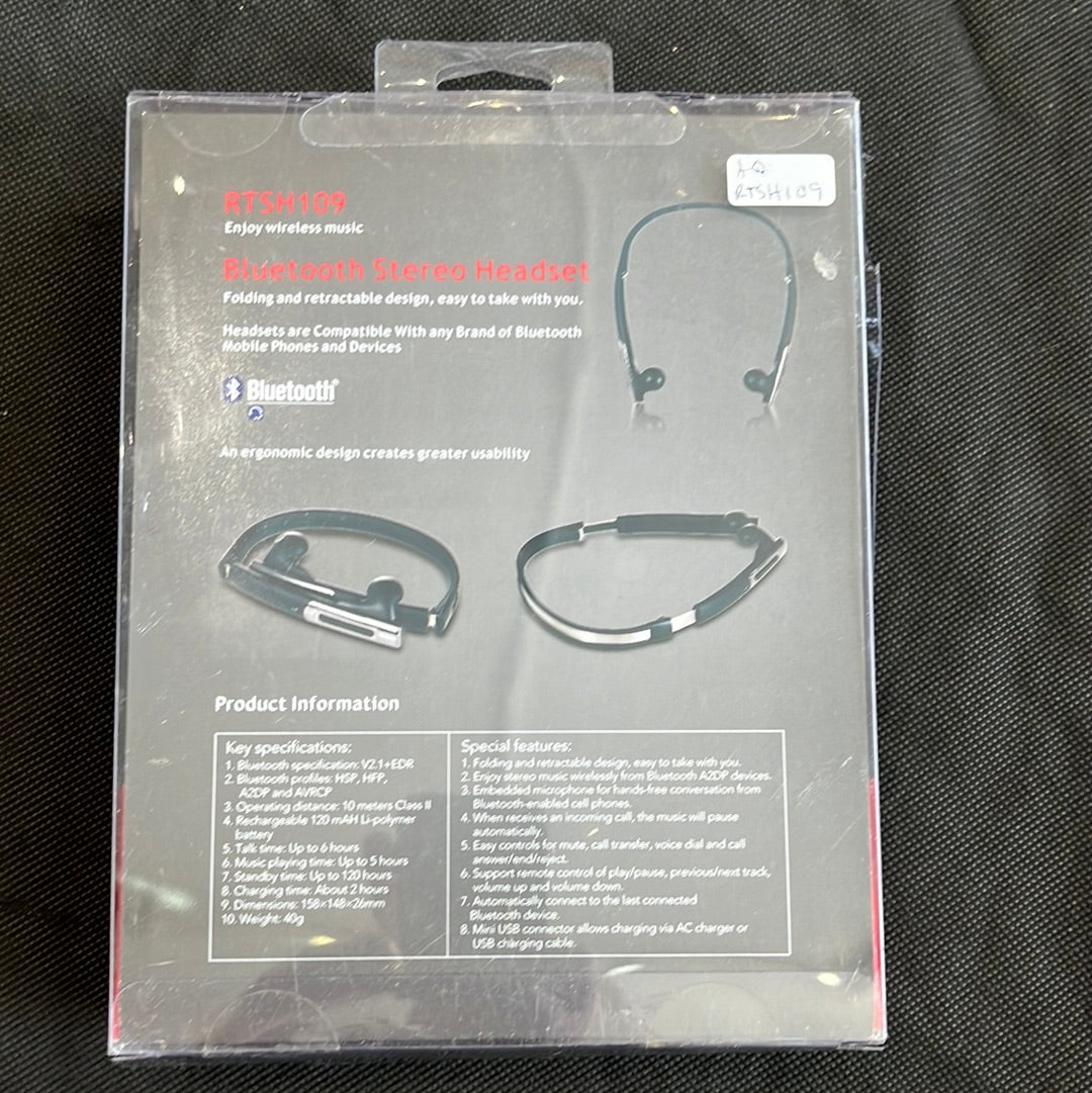 RTSH109 Bluetooth Stereo Headset /  headphones
