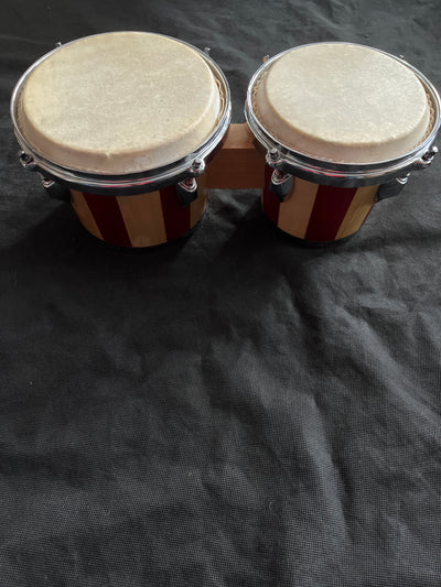 Bongo drum set, Two-tone, Used - GG25B