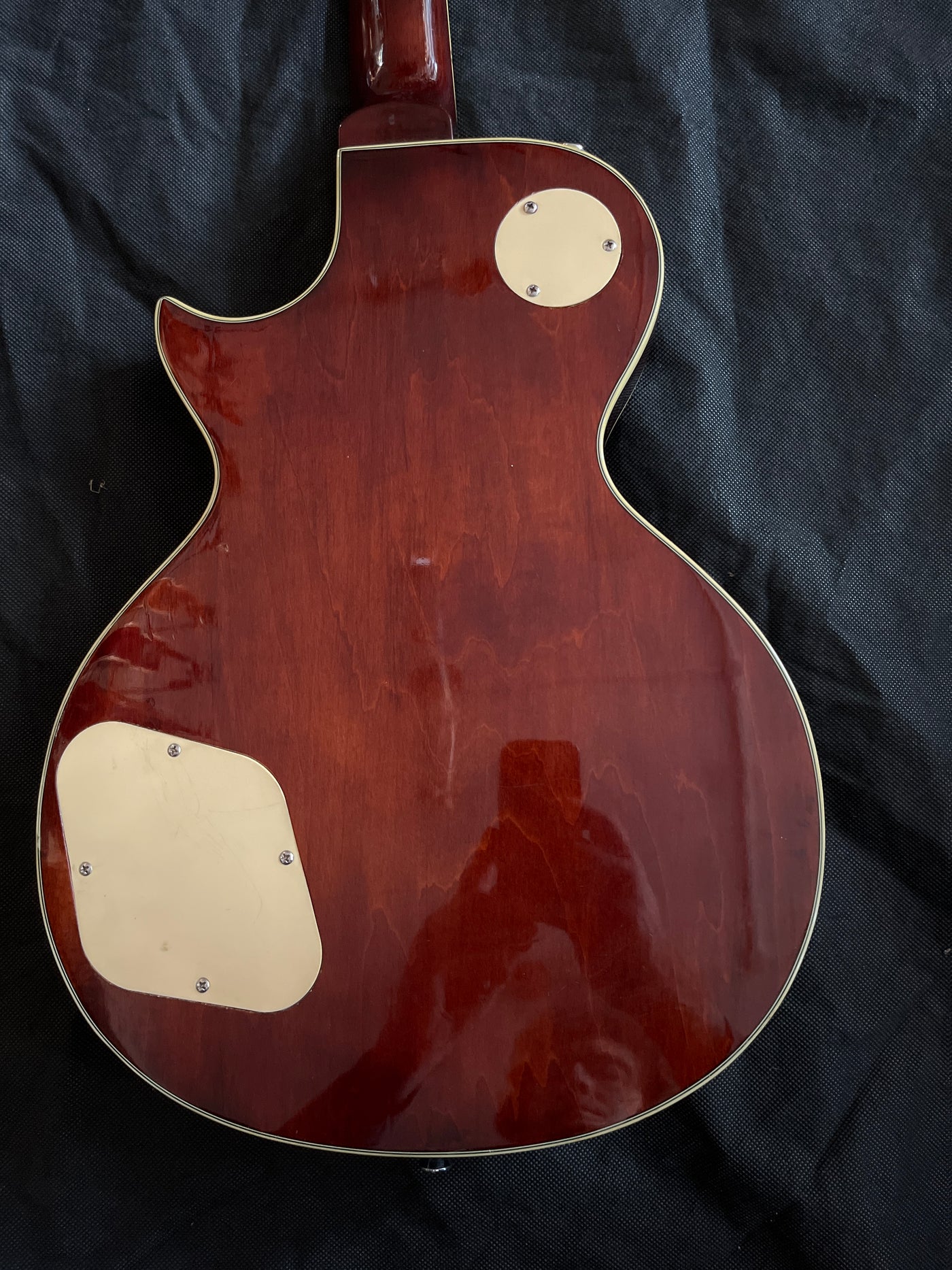 LP-Type Electric Guitar, Gold Top, Used - HH15A