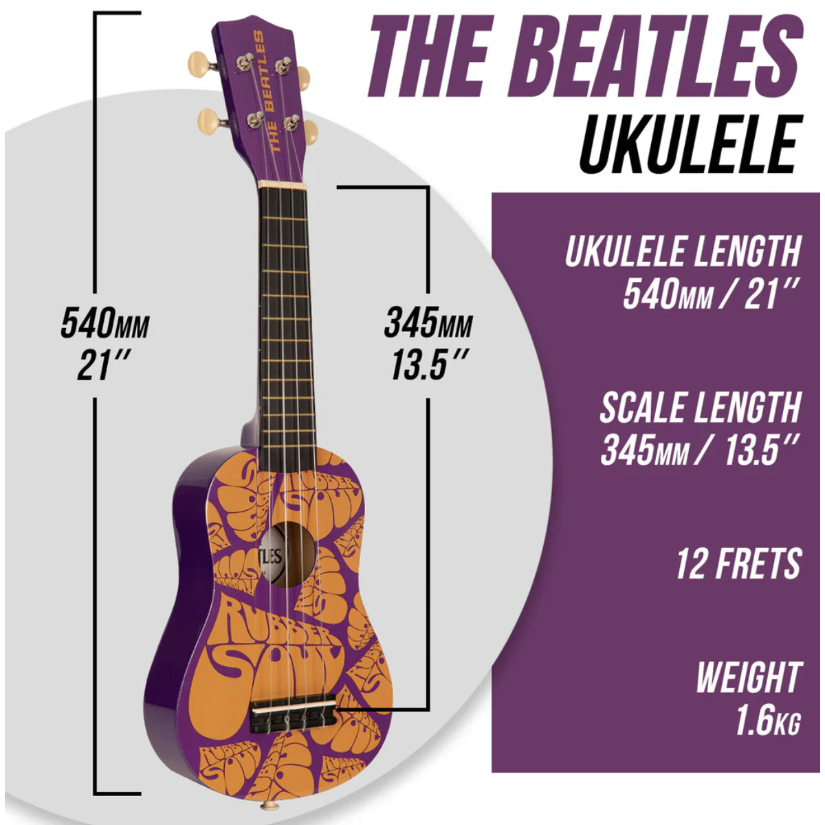 The Beatles Ukulele - Rubber soul