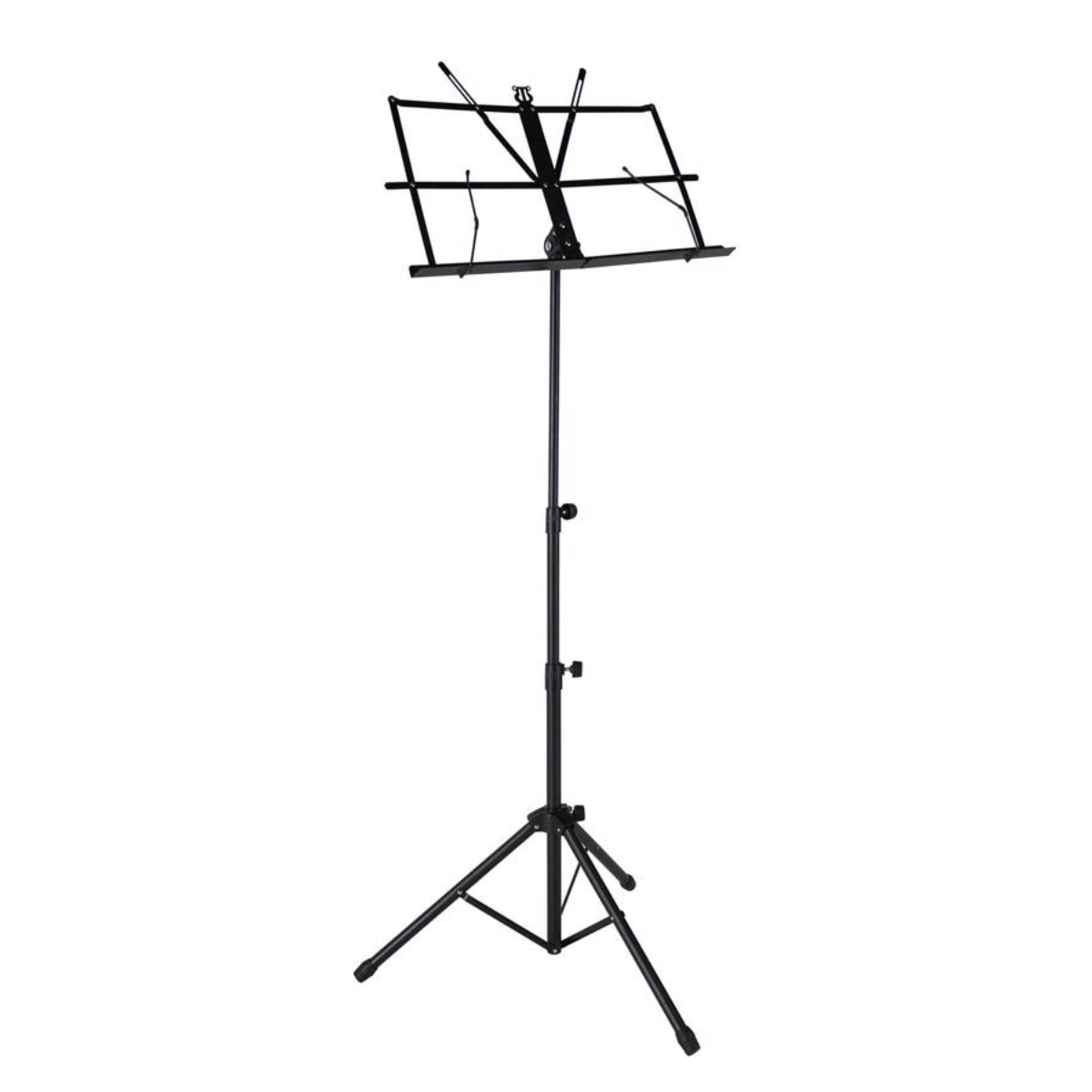 Music Stand, Foldable & Bag, Black