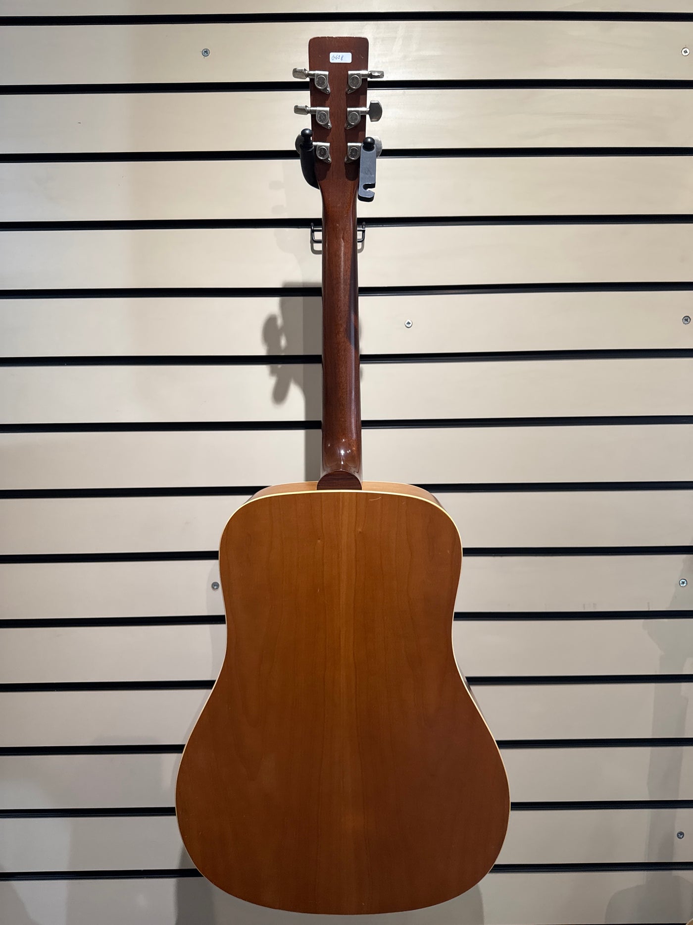 B-20 Left Handed Acoustic, Made in Canada, Natural, Used - GG28