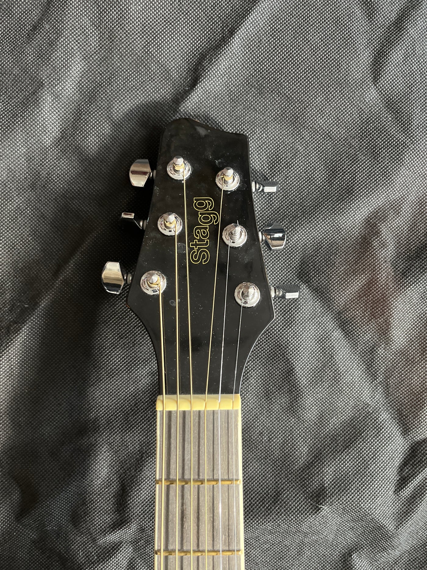 SW201 Acoustic Guitar, Black, Used