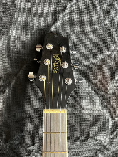 SW201 Acoustic Guitar, Black, Used