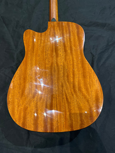 FGX800C Electro Acoustic Guitar, sandburst, Used - GG04A