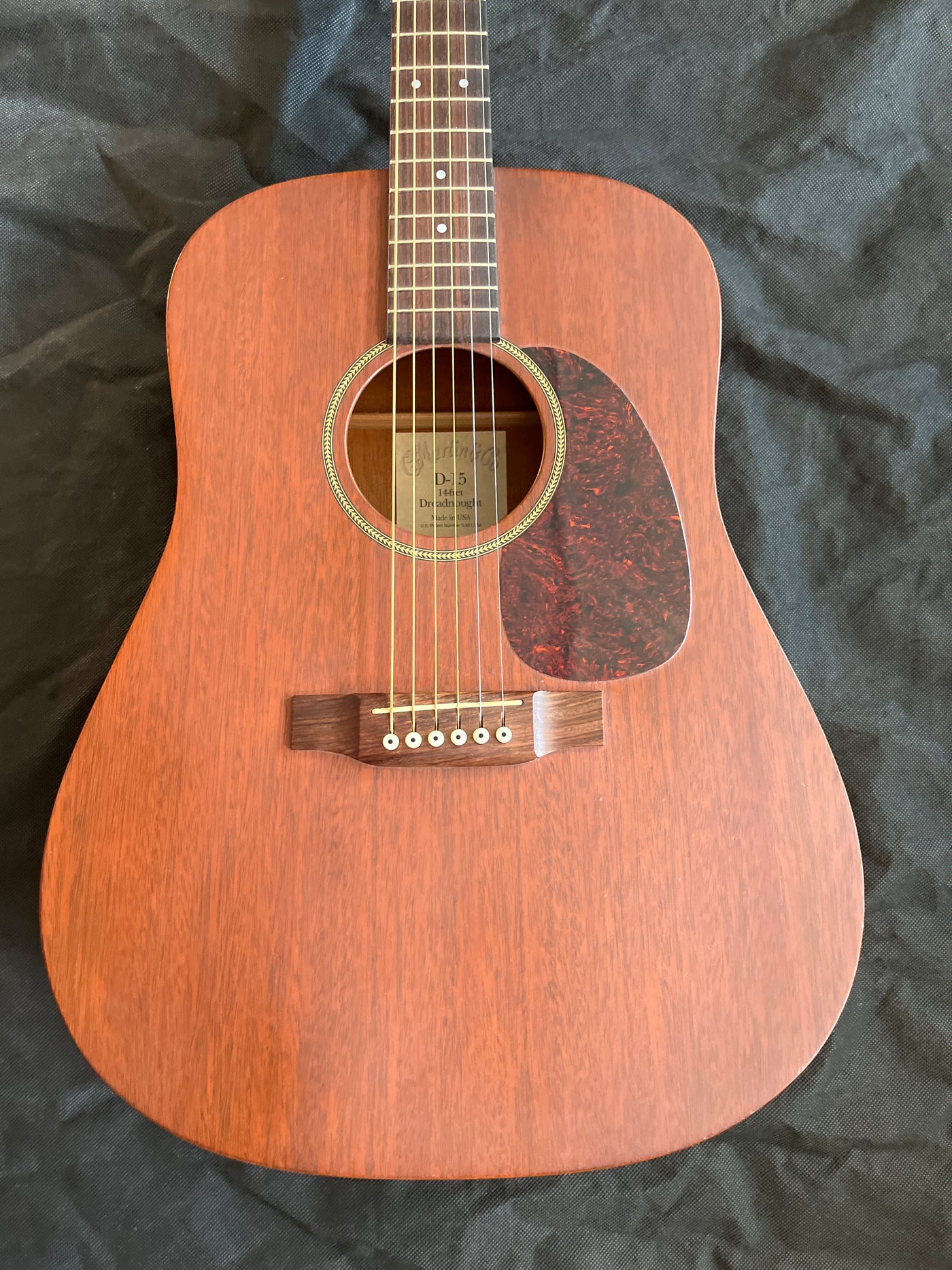 D-15 Acoustic Guitar & Hard Case, Used - GG32B