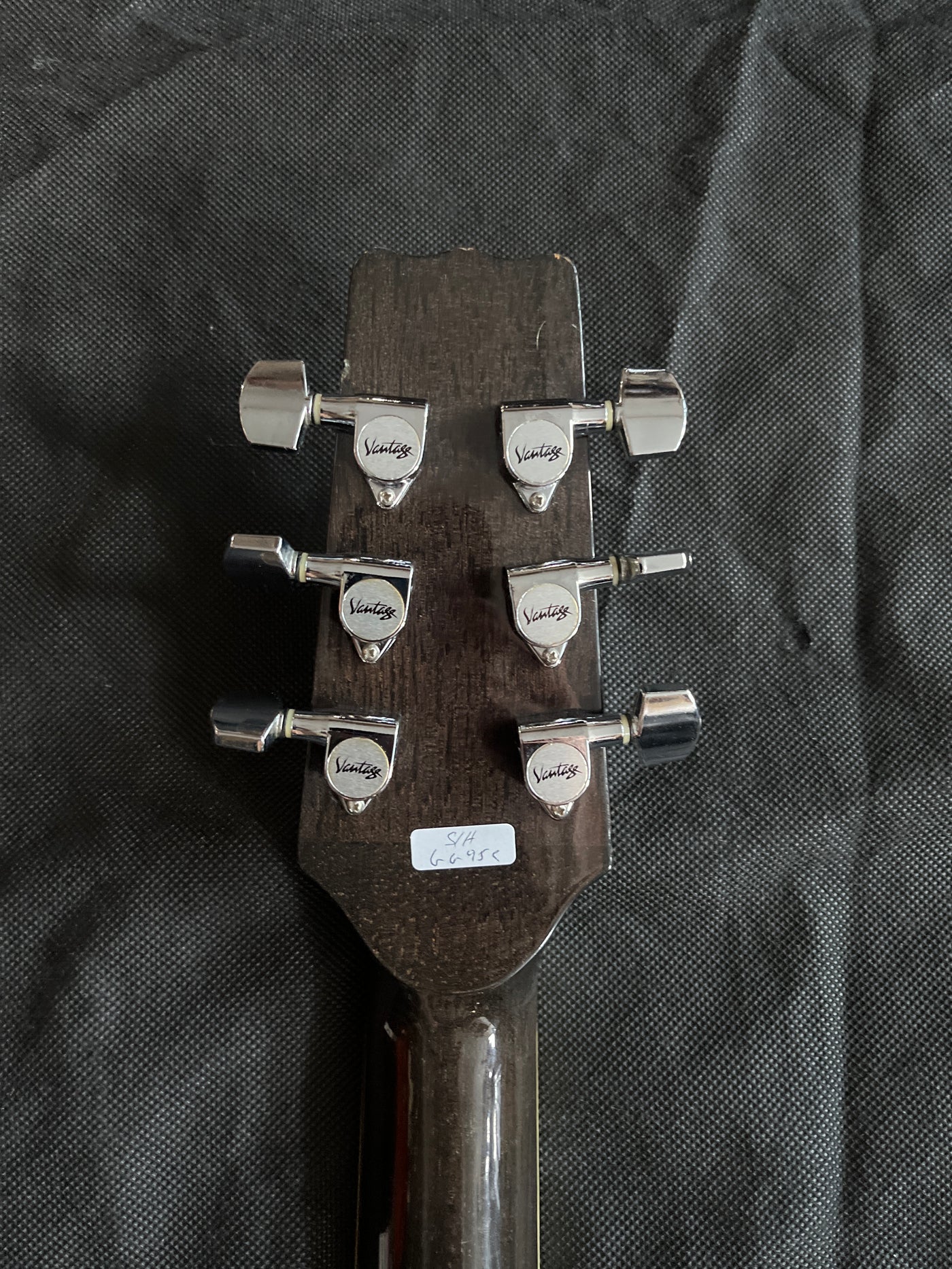VS-33 Acoustic Guitar, Trans Black, Used - GG95C