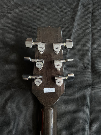 VS-33 Acoustic Guitar, Trans Black, Used - GG95C