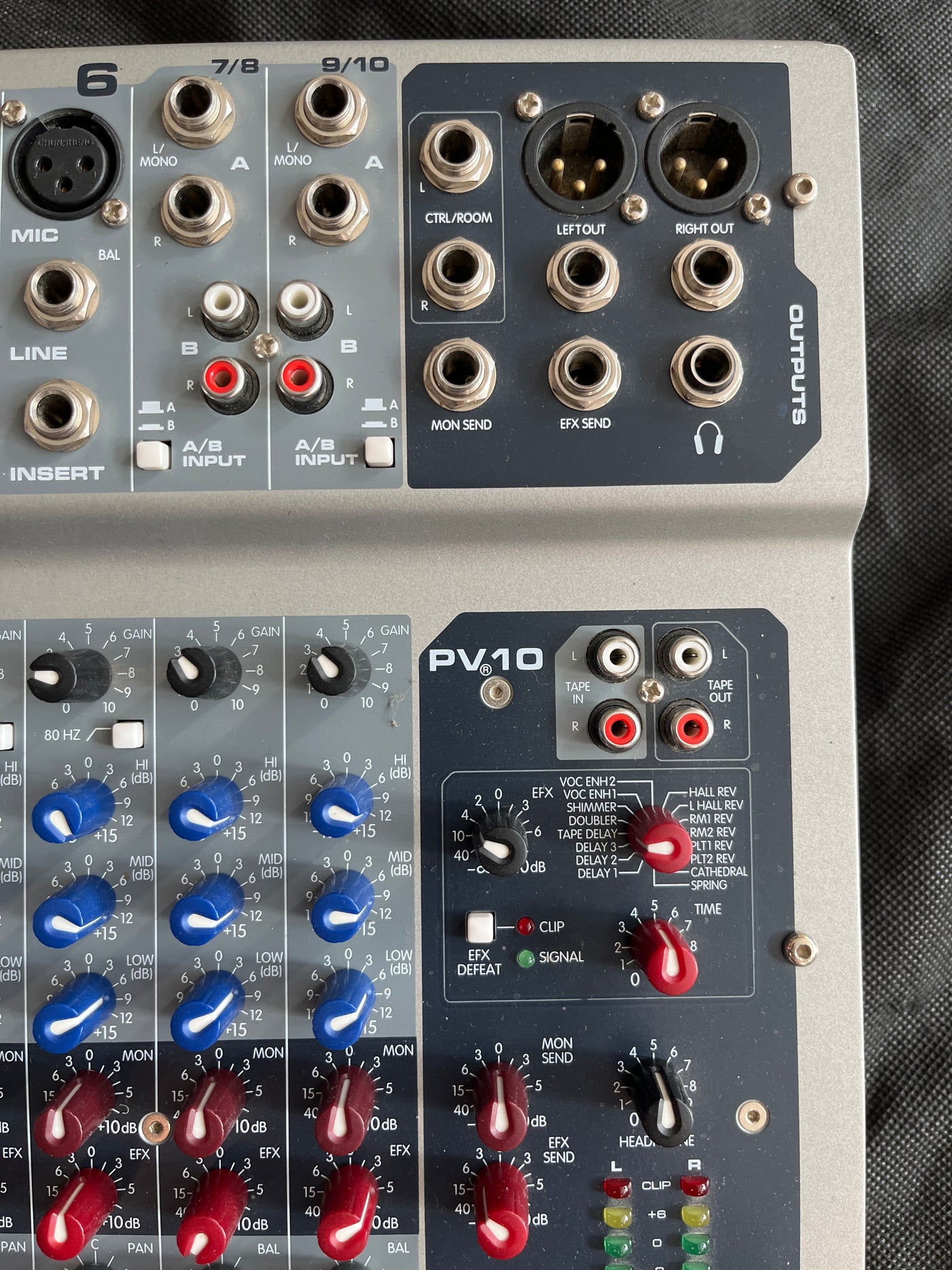 PV10 - 10 Channel Mixer, Used - GG75E
