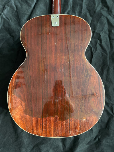 Vintage probably 60s Jumbo Acoustic Guitar, Made in Germany, Used