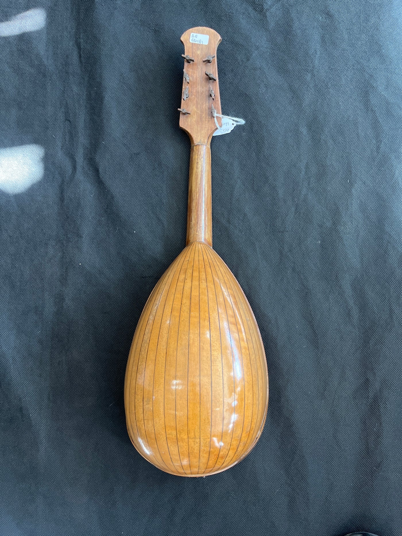 Bowl Back Mandolin, Richter Patent Tuners, Used - AQ BBMA1