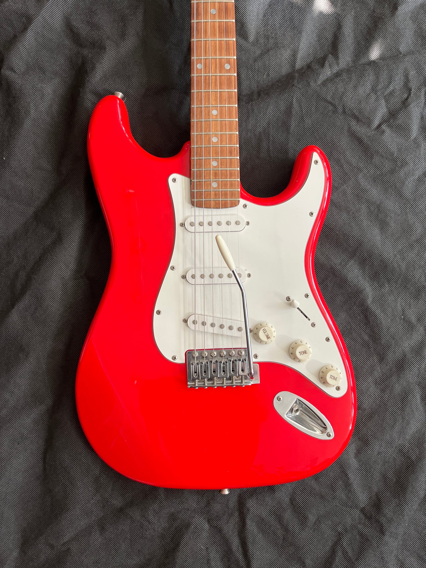 Squier stratocaster, Red, Used - GG62B