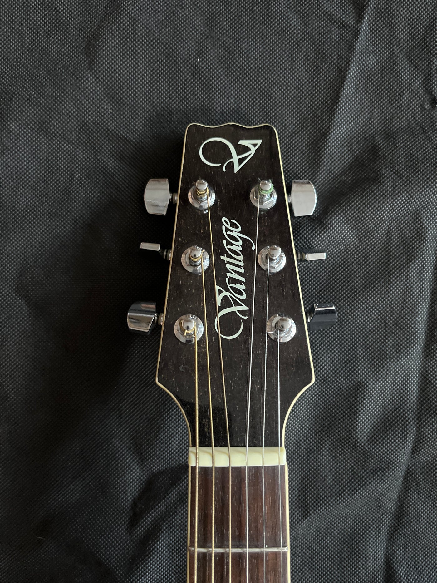 VS-33 Acoustic Guitar, Trans Black, Used - GG95C