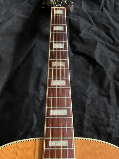 Vintage probably 60s Jumbo Acoustic Guitar, Made in Germany, Used