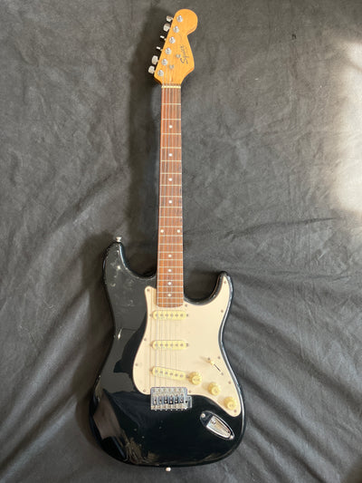 Affinity strat, Black, Early model, Used - FF36B