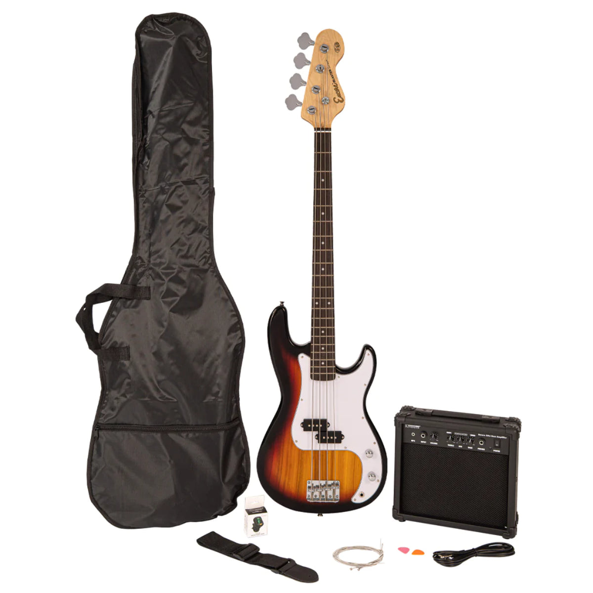 EBP-E40SB Blaster Bass Guitar Pack, Sunburst