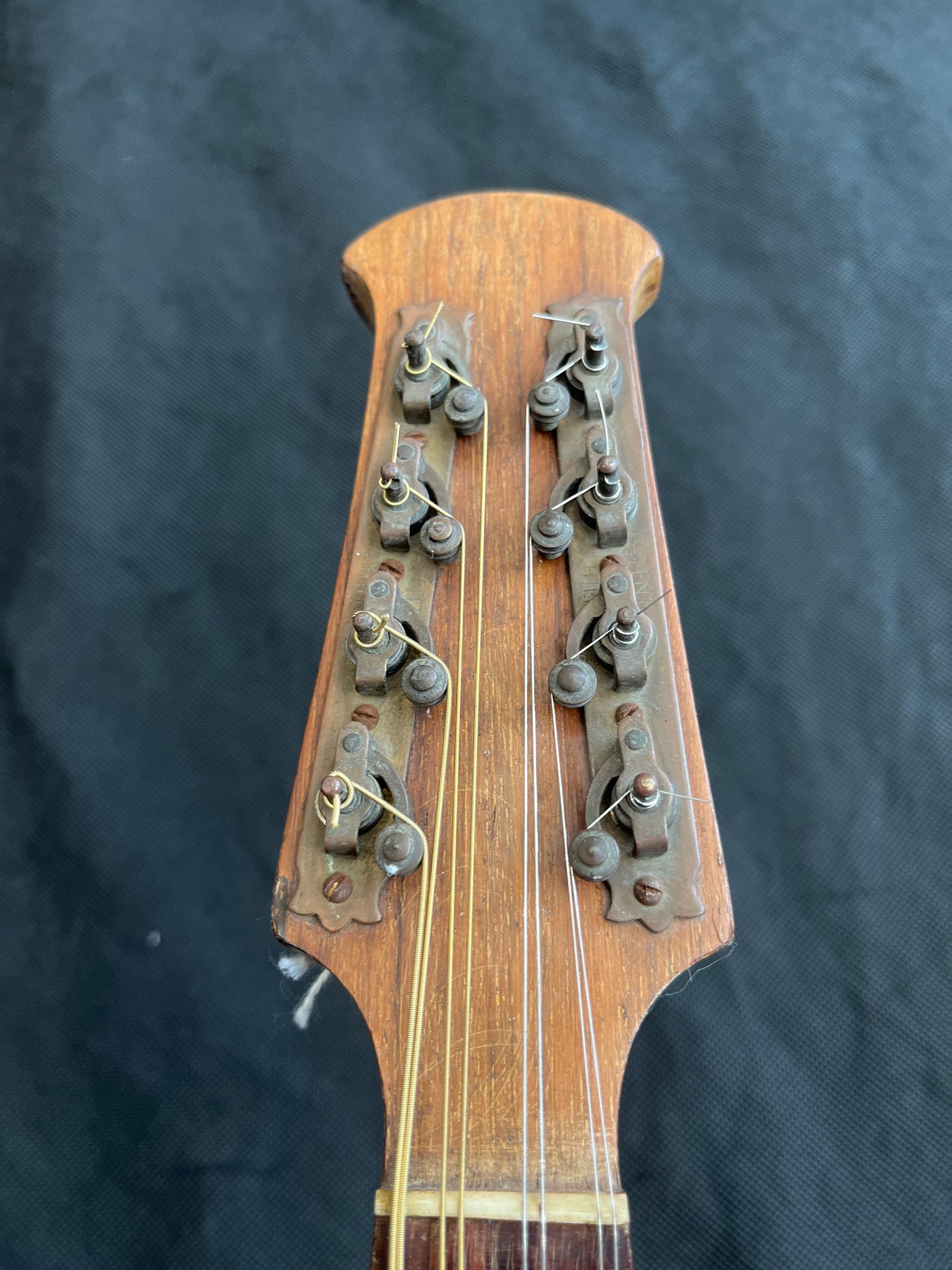 Bowl Back Mandolin, Richter Patent Tuners, Used - AQ BBMA1
