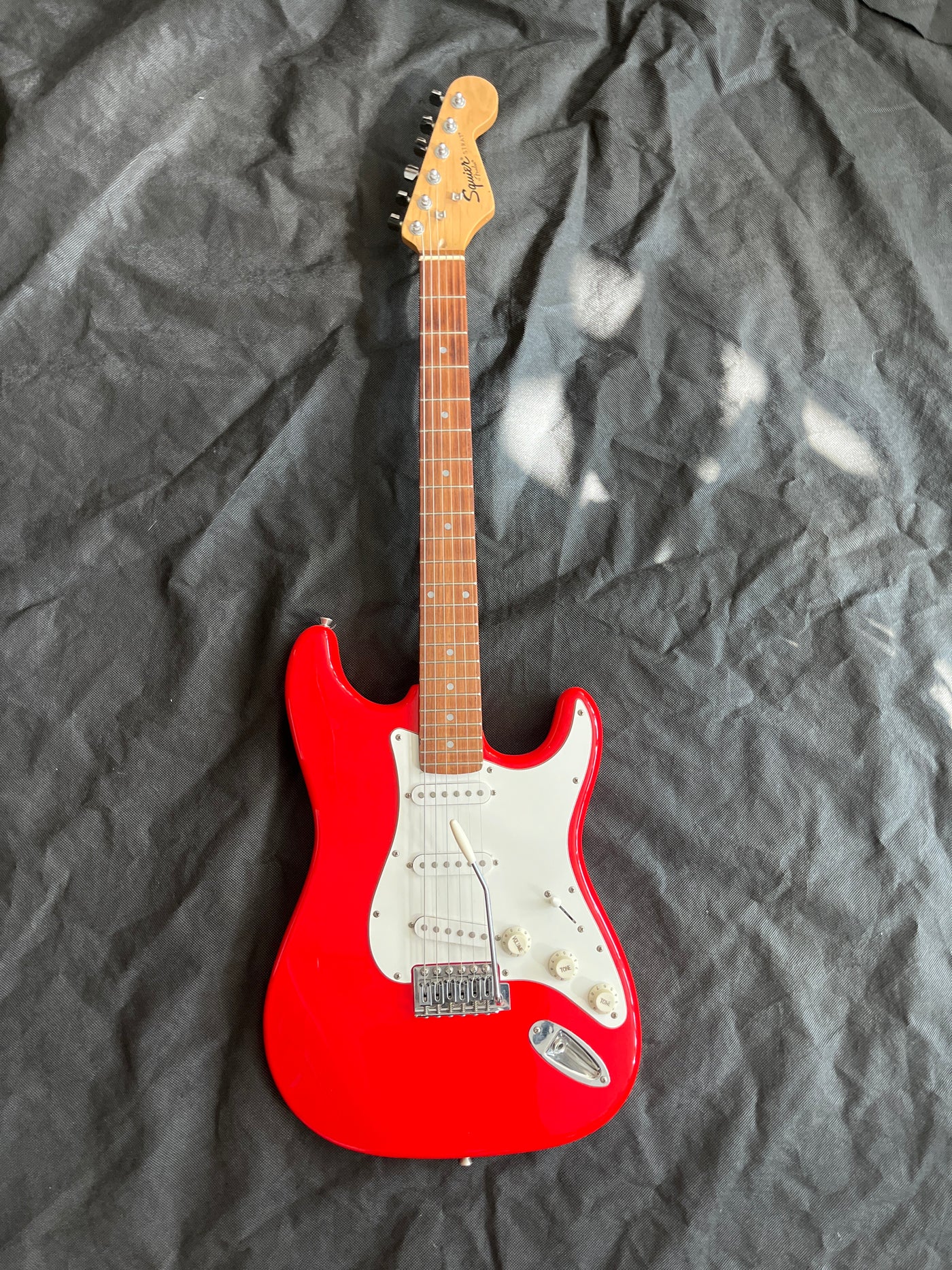 Squier stratocaster, Red, Used - GG62B