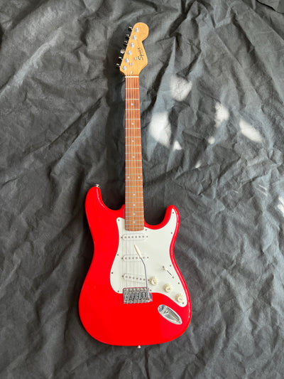 Squier stratocaster, Red, Used - GG62B