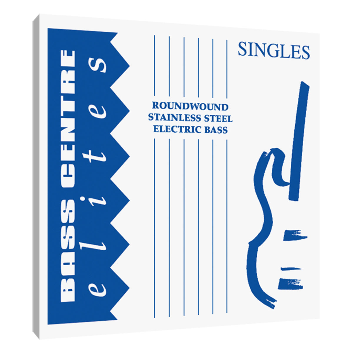 25 Stainless Steel Single Bass String
