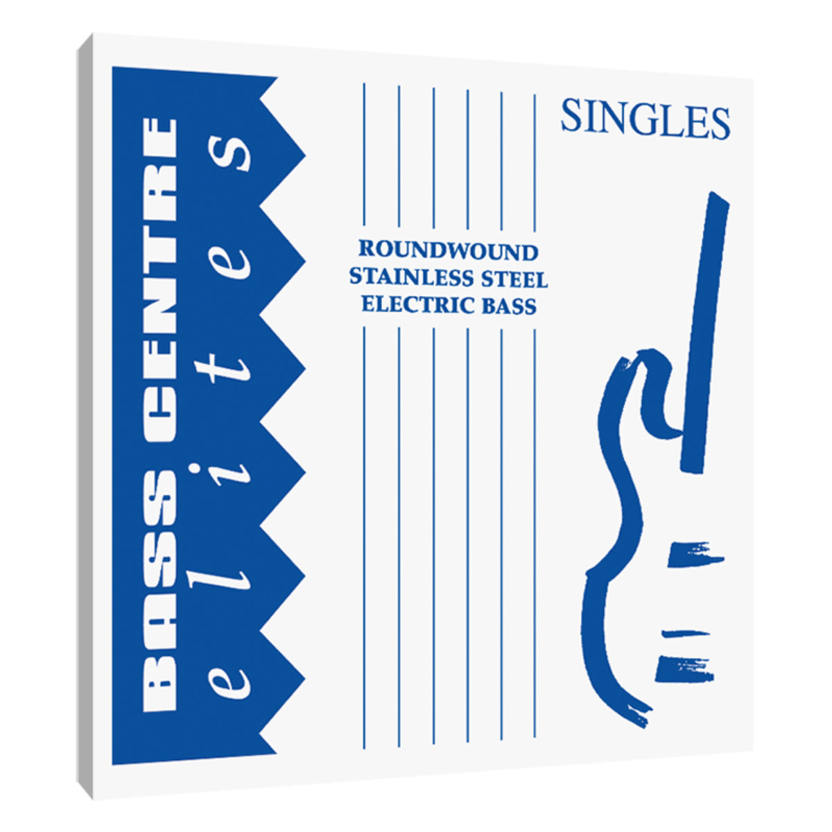 55 Stainless Steel Single Bass String