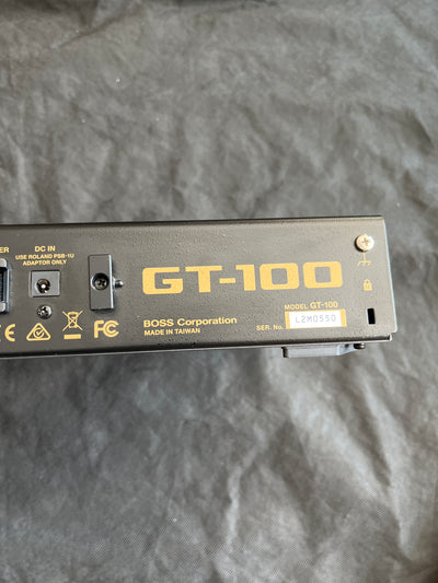 GT-100 Guitar Multi F/X Processor, COSM Modelling, Used - GG75F