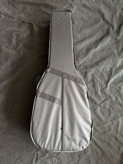 Deluxe Folk Size Black Foam Hard Case