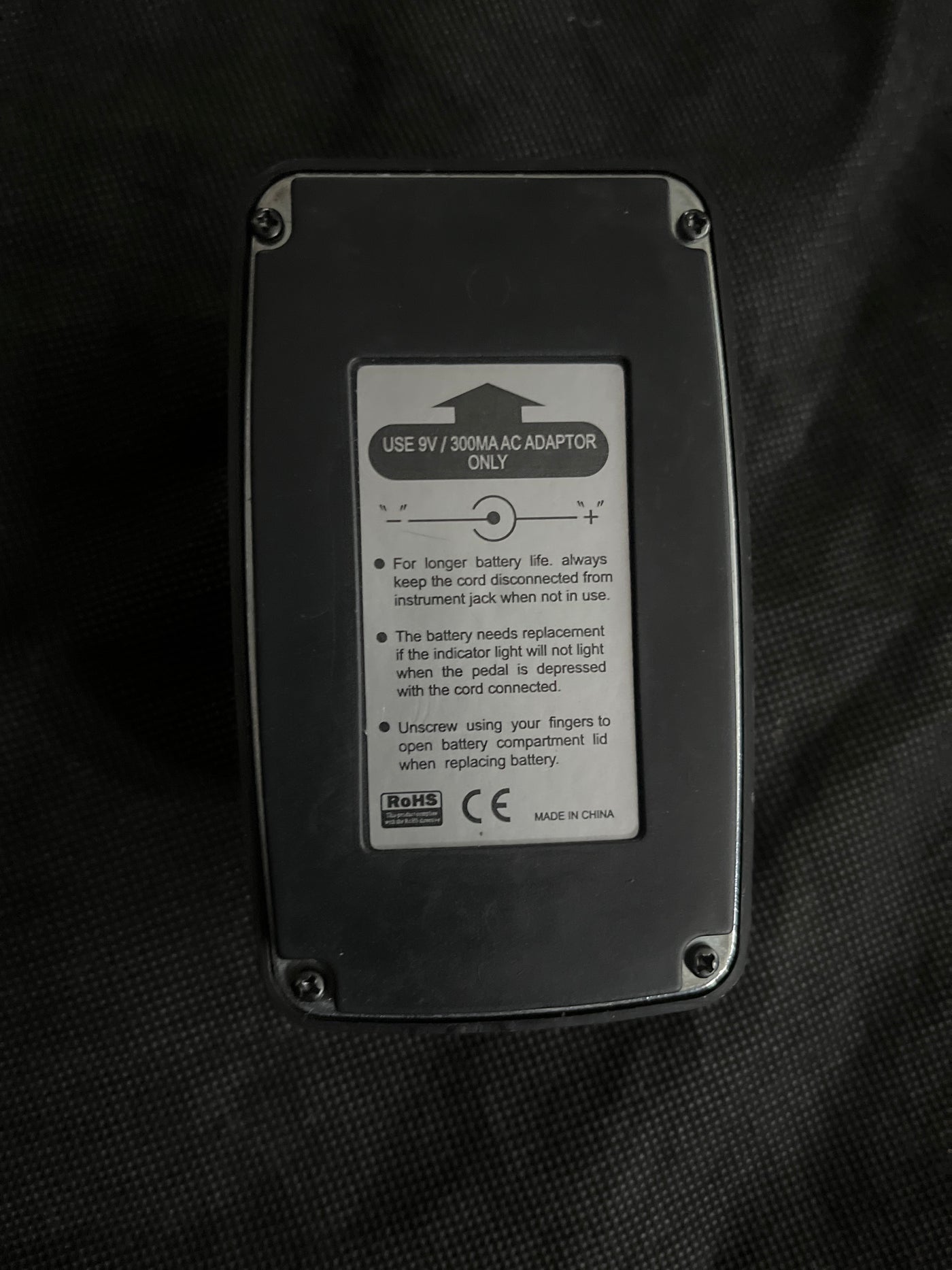 MT-7 Metal driver effects pedal, Used - HH11G