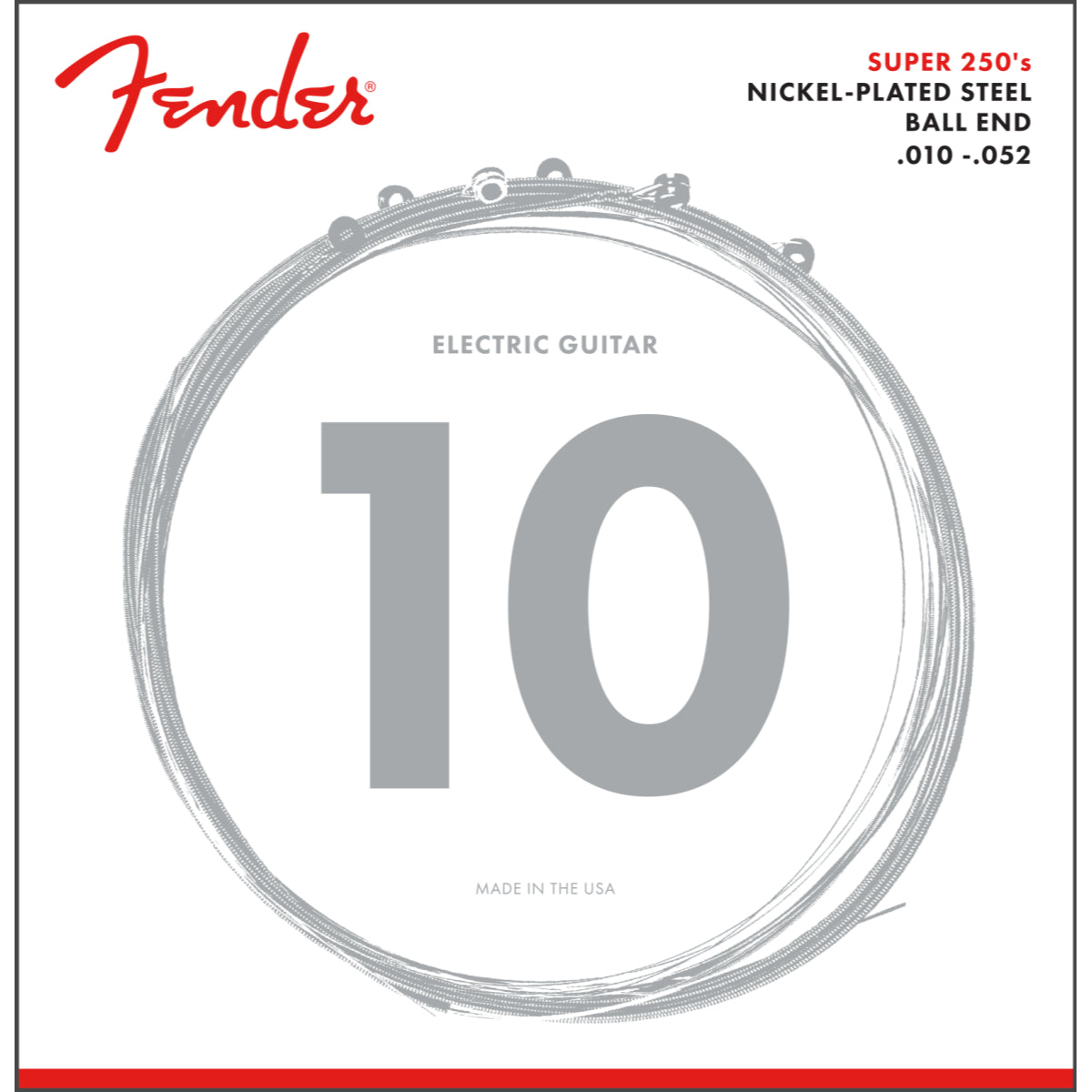 250R NPS Ball End Electric Strings 10-46