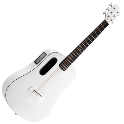 ME Play, 36" Smart Electro-Acoustic Guitar With HILAVA Operating System - White & Bag