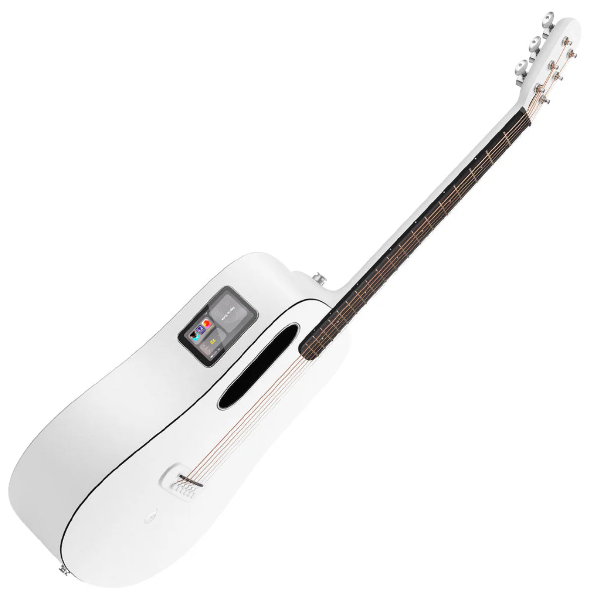 ME Play, 36" Smart Electro-Acoustic Guitar With HILAVA Operating System - White & Bag
