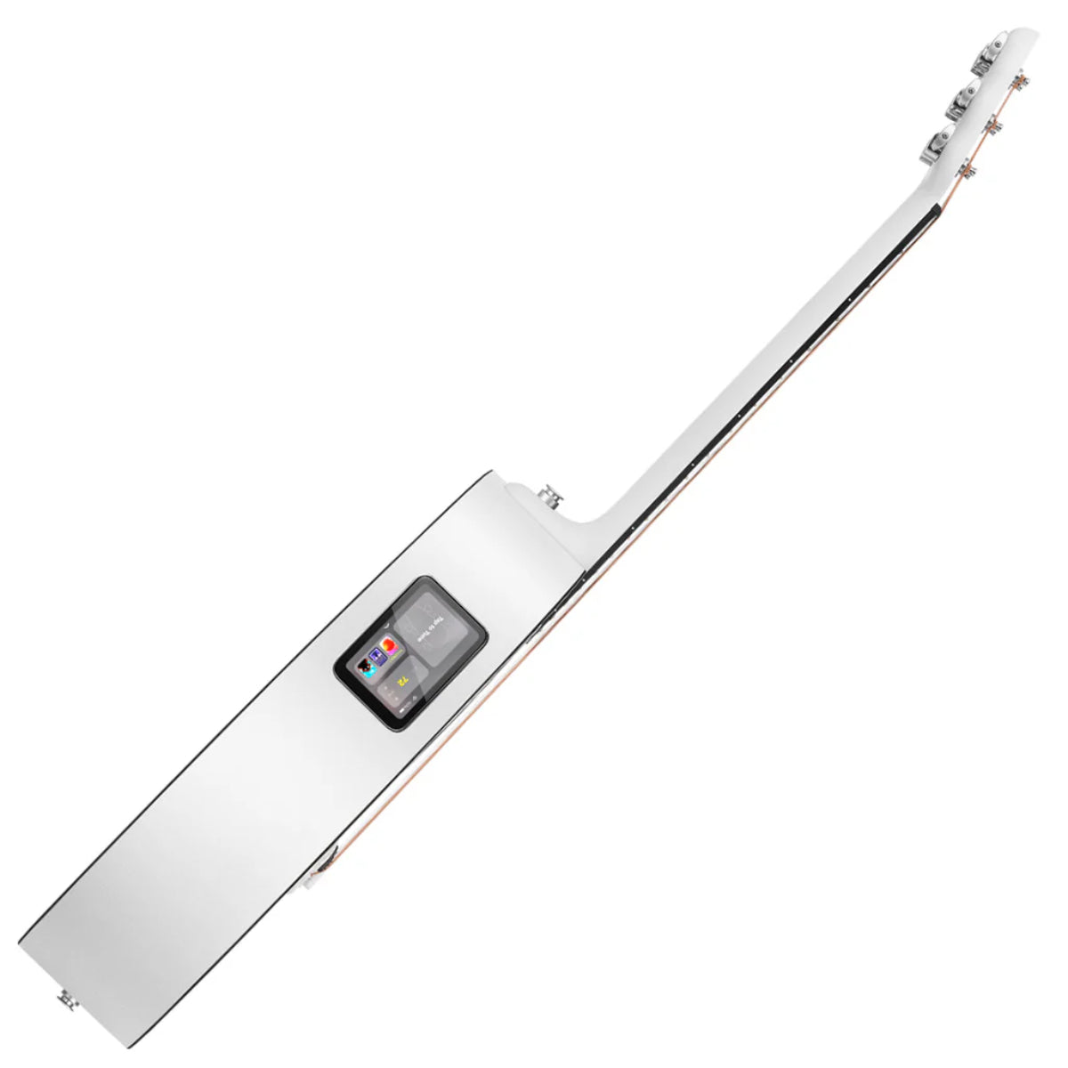 ME Play, 36" Smart Electro-Acoustic Guitar With HILAVA Operating System - White & Bag