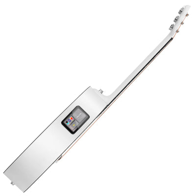 ME Play, 36" Smart Electro-Acoustic Guitar With HILAVA Operating System - White & Bag